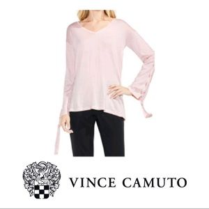 NEW Vince Camuto Lace-Up Bell Sleeve Sweater